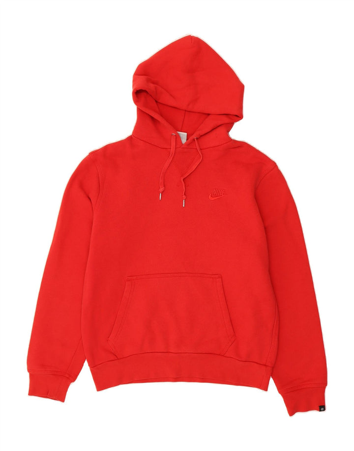 NIKE Mens Hoodie Jumper Medium Red Cotton Vintage Nike and Second-Hand Nike from Messina Hembry 