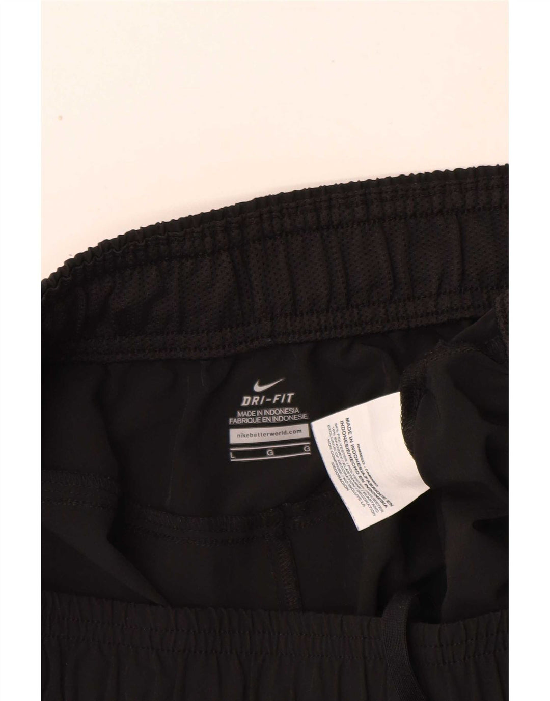 Męskie spodenki sportowe Nike Dri Fit, duże, czarne, poliestrowe