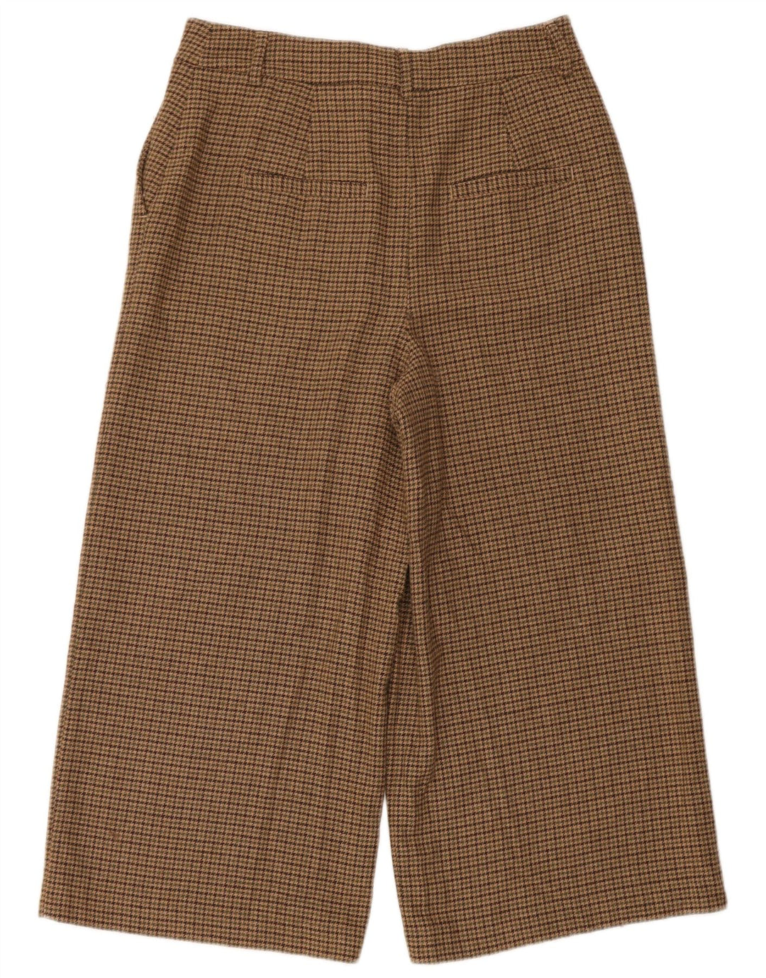 Krótkie spodnie damskie Boden UK 12 Medium W30 L23 Brązowe pepitkę