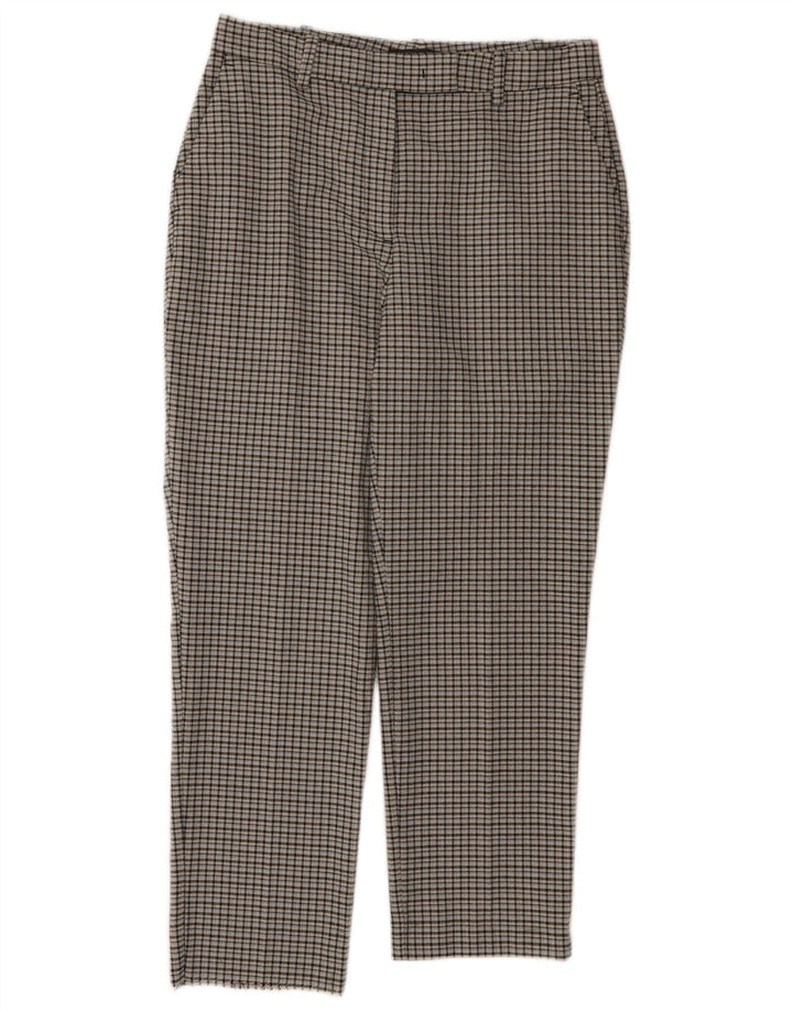 Krótkie spodnie damskie Marks & Spencer UK 10 Small W30 L24 Szara kratka