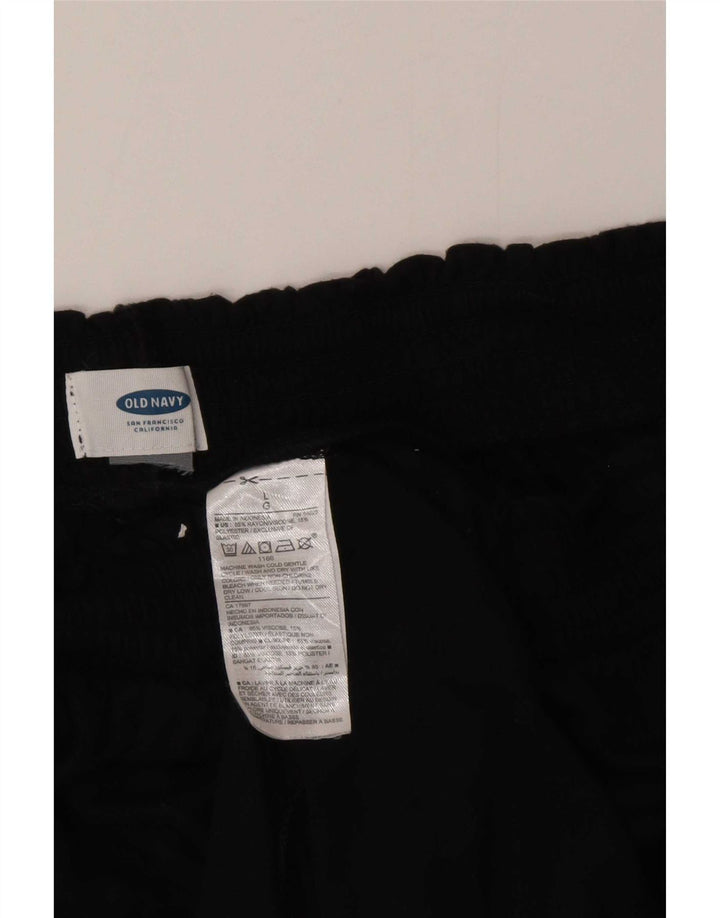 Damska sukienka z odkrytymi ramionami Old Navy UK 16, duża, czarna, ze sztucznego jedwabiu
