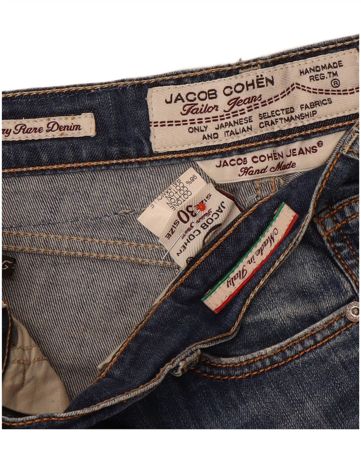Jeansy damskie Jacob Cohen W30 L24 Niebieskie bawełniane