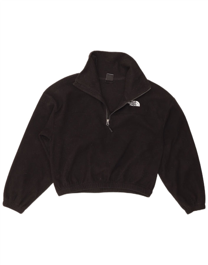 Damski sweter oversize z polaru The North Face Crop UK 12, średni czarny