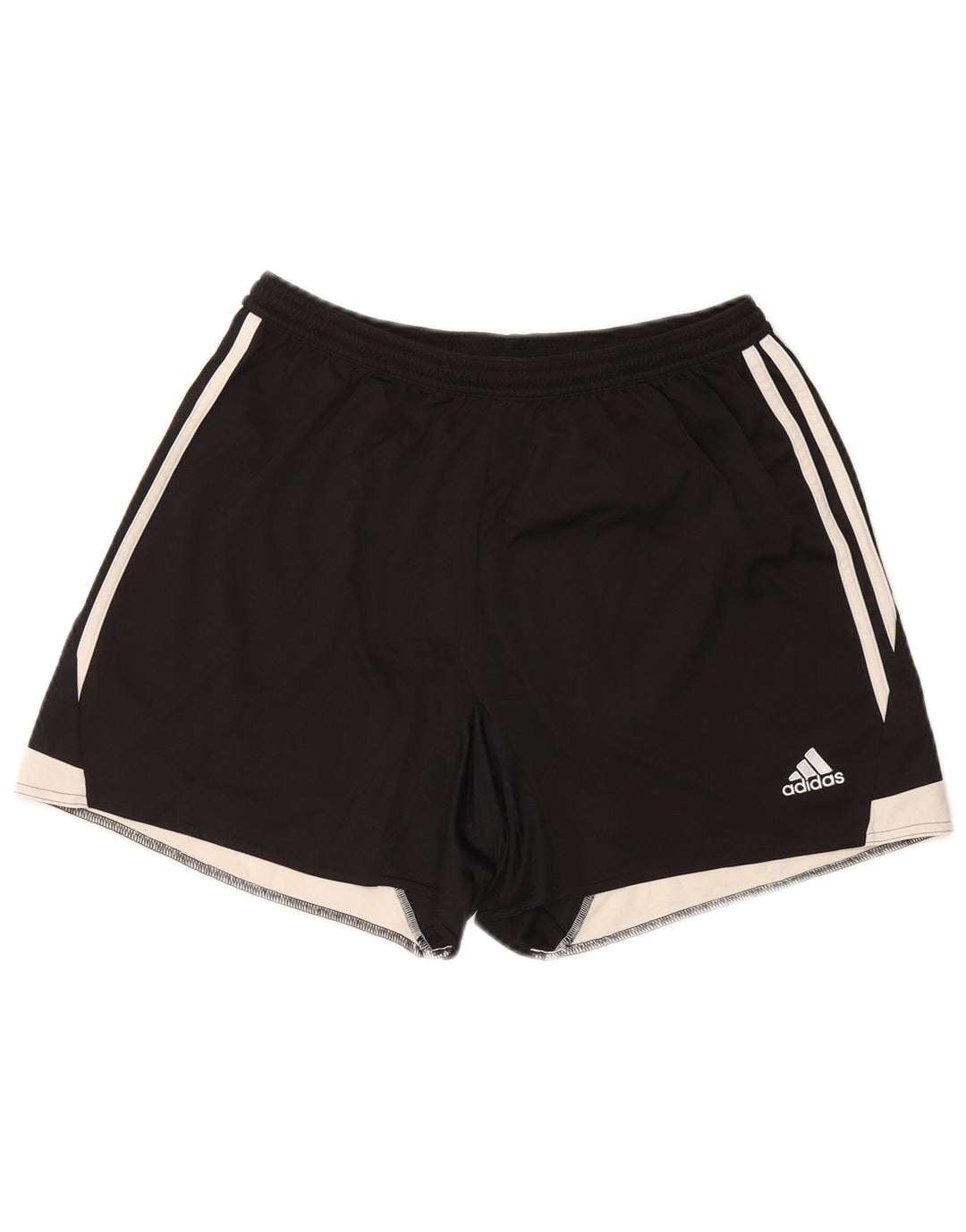 Damskie spodenki sportowe ADIDAS Climacool UK 16/18, duże, czarne, z blokami kolorów