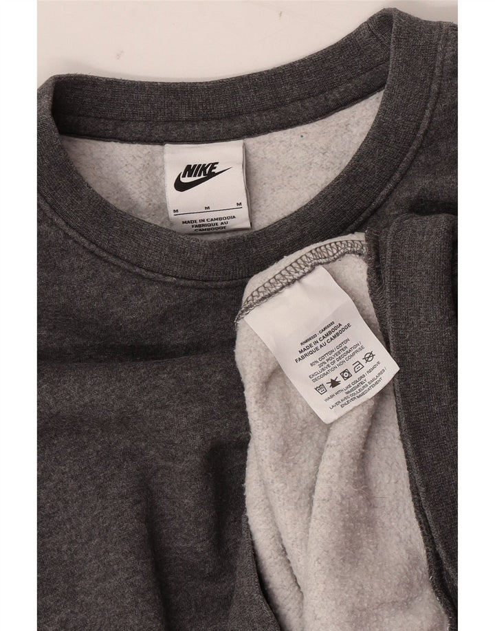 Męska bluza dresowa Nike, średnioszara, bawełniana