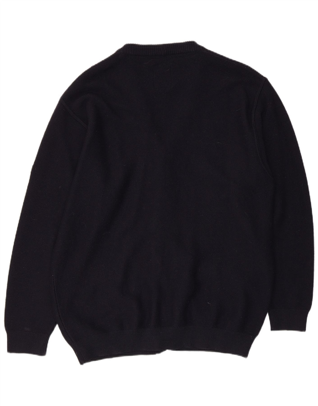 Męski sweter kardigan GREEN COAST IT 54 XL Granatowa wełna merynosów