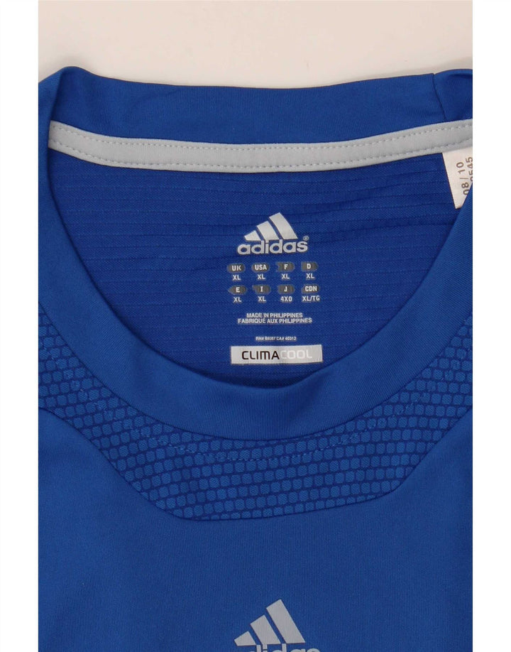 Adidas Męska kamizelka Climacool Top XL w kolorze niebieskim