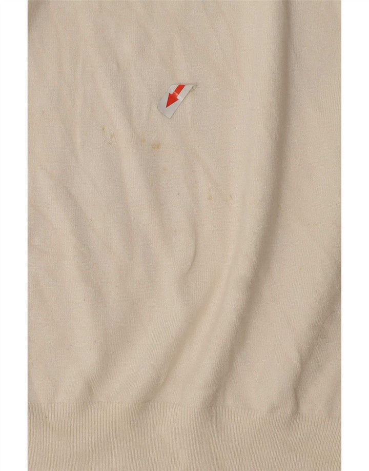 Sweter damski Zara z golfem UK 10 Small Beige