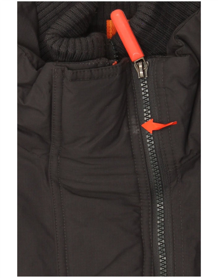 Damska wiatrówka SUPERDRY UK 20 2XL z czarnego nylonu