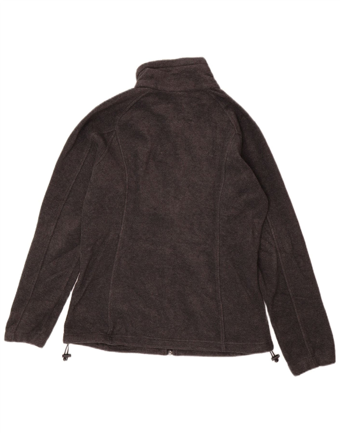 COLUMBIA Womens Fleece Jacket UK 16 Large Grey Polyester