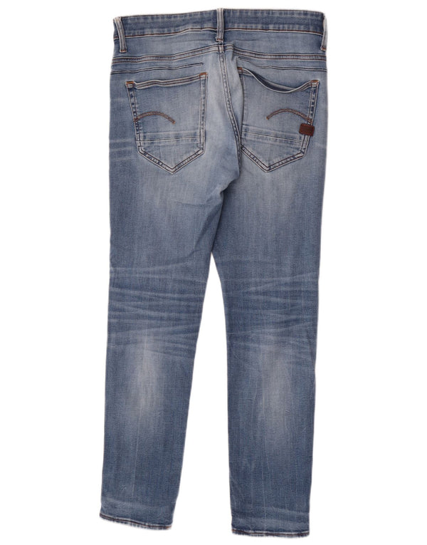 Męskie jeansy slim G-Star W30 L30 Niebieskie