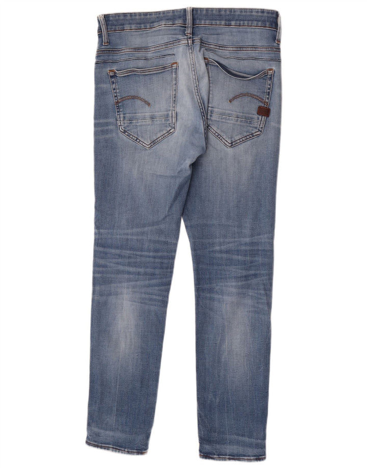 Męskie jeansy slim G-Star W30 L30 Niebieskie