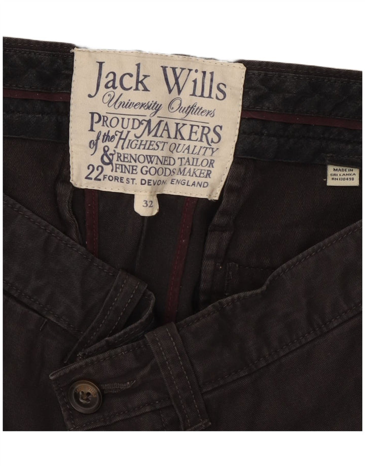 Męskie spodenki chino JACK WILLS W32 średnioszare