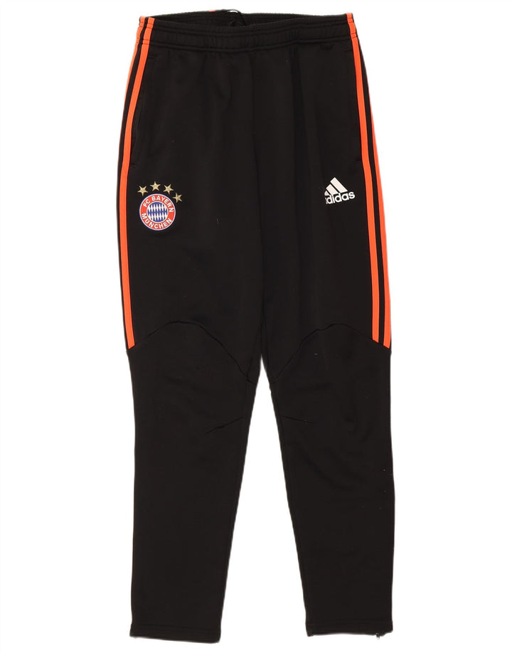 Męskie spodnie dresowe Adidas FC Bayern Monachium, średni czarny poliester