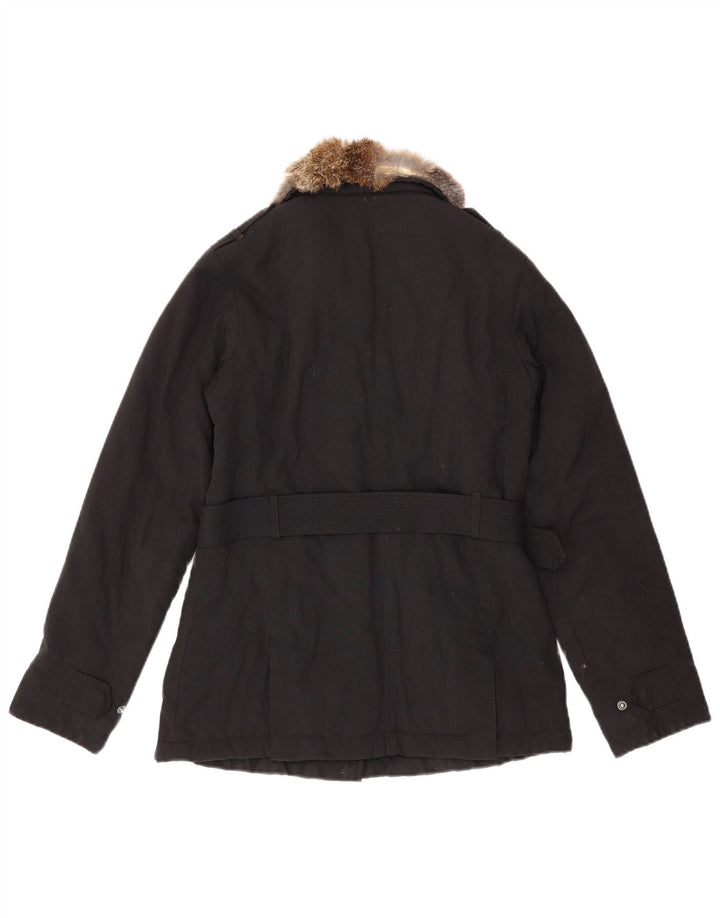 Kurtka damska WOOLRICH UK 10, mała, granatowa