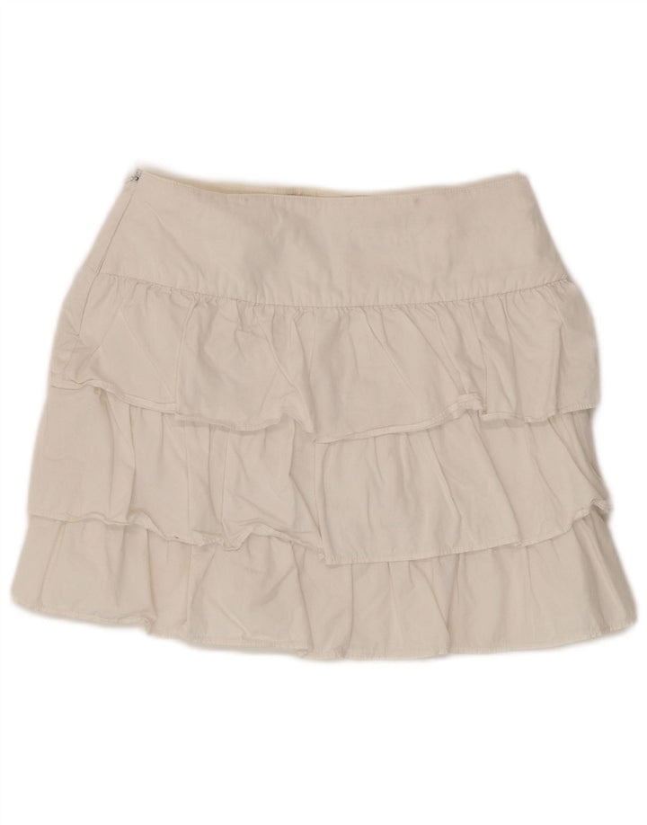 Warstwowa spódnica damska Zara XS W24 biała