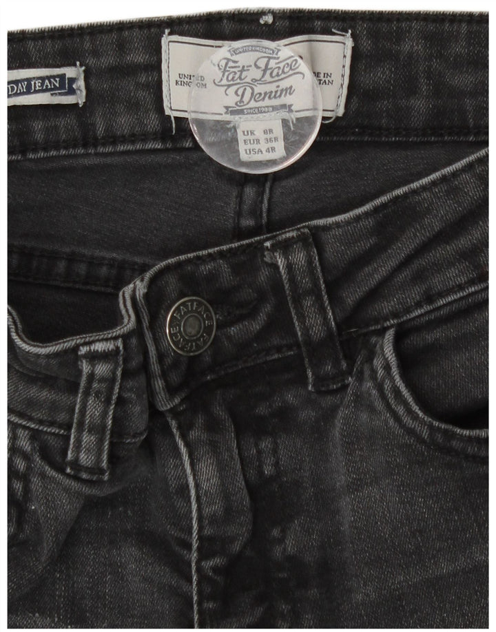 Damskie jeansy slim Fat Face UK 8 Small W27 L30 Szare