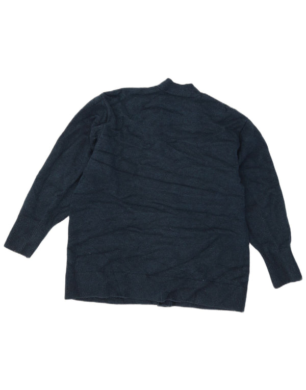 Sweter damski Zara Cardigan UK 16, duży, granatowy, akrylowy