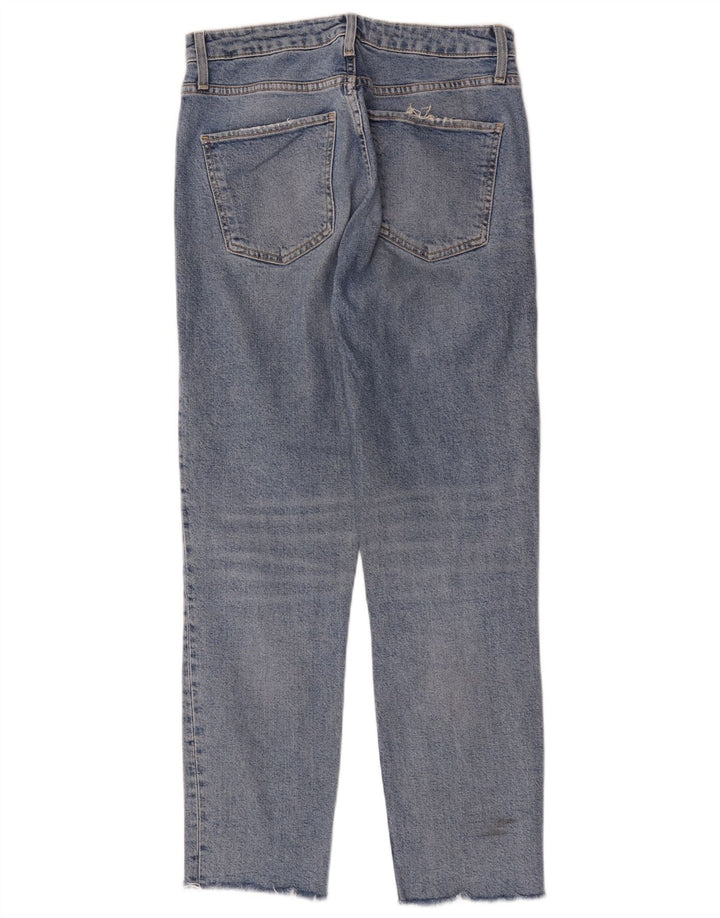 Damskie proste dżinsy Zara EU 38 Small W28 L28 Niebieskie