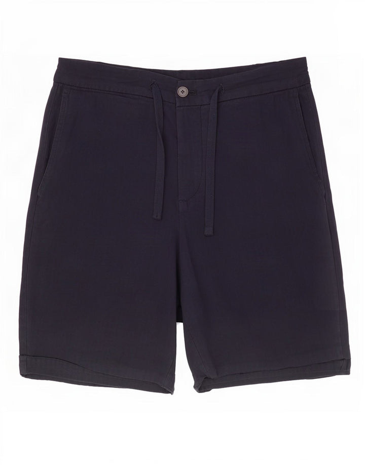 Męskie spodenki chino Zara, średnie W31, granatowe, bawełniane