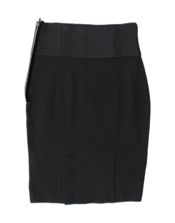 Damska spódnica ołówkowa Pinko UK 12 Medium W28 Czarna wiskoza