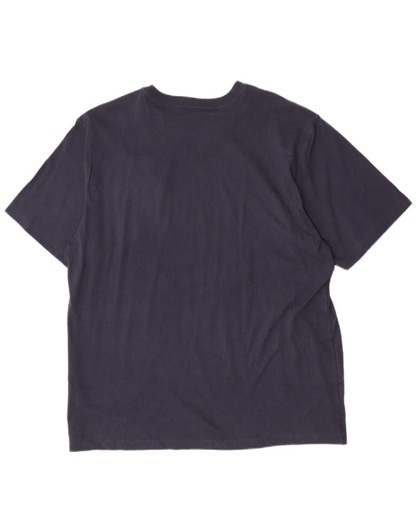 T-shirt męski Carhartt Original Fit Top XL, granatowy, bawełniany