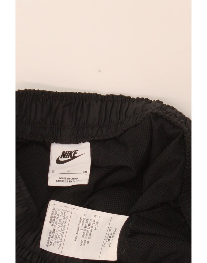 Męskie spodenki sportowe NIKE, małe, czarne, z poliestru