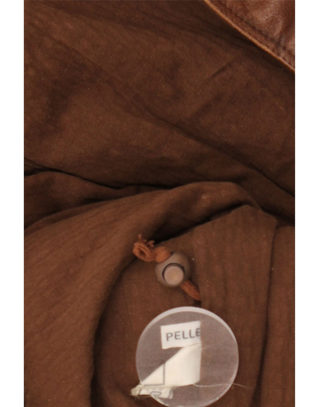 Męska kurtka skórzana VINTAGE UK 42 XL Brązowa skóra