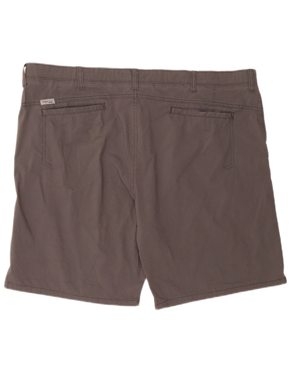 Męskie spodenki Chino Wrangler W48 4XL Szara bawełna
