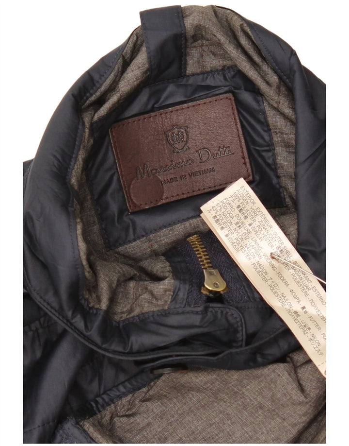 Kamizelka męska Massimo Dutti UK 40, duża, granatowa, poliestrowa