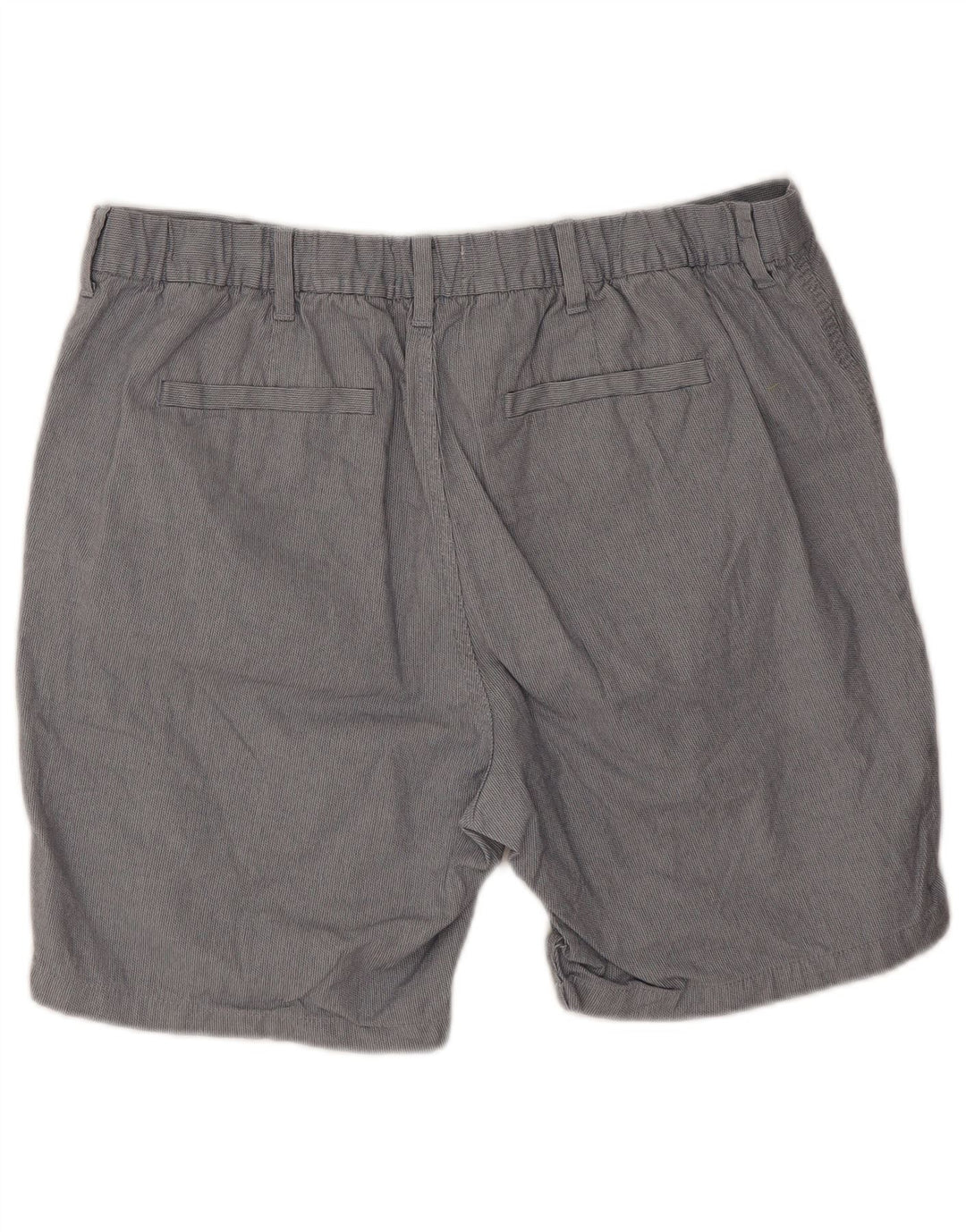 Męskie spodenki chino MARKS & SPENCER o regularnym kroju W38 XL, szary poliester