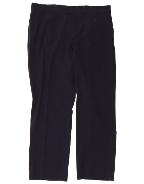 Marks & Spencer Damskie spodnie typu slim casual UK 16 Large W36 L28 Granatowe