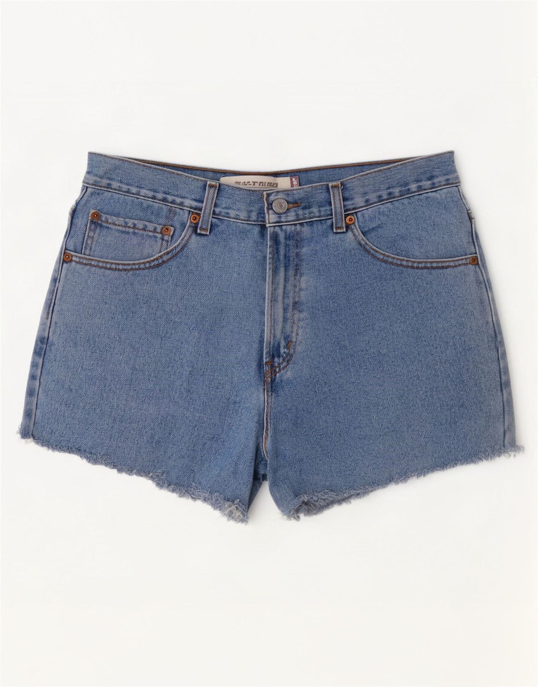 Damskie spodenki jeansowe Levi's 517 W31 Średnioniebieskie bawełniane