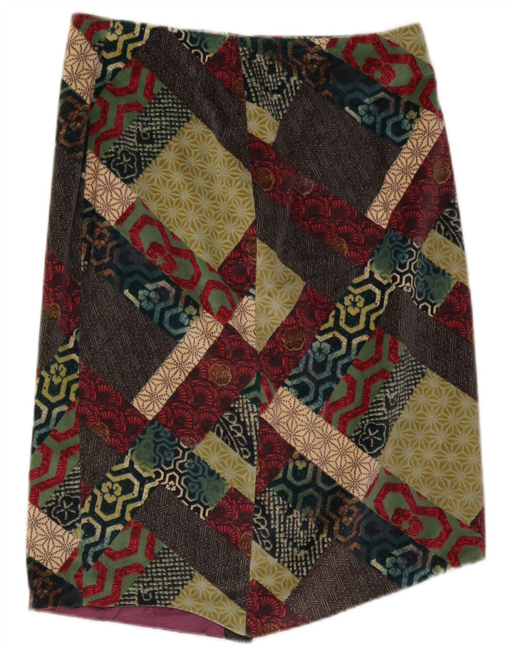 Damska asymetryczna spódnica Jungle Kenzo IT 40 Small W28 Wielobarwna Bohemi