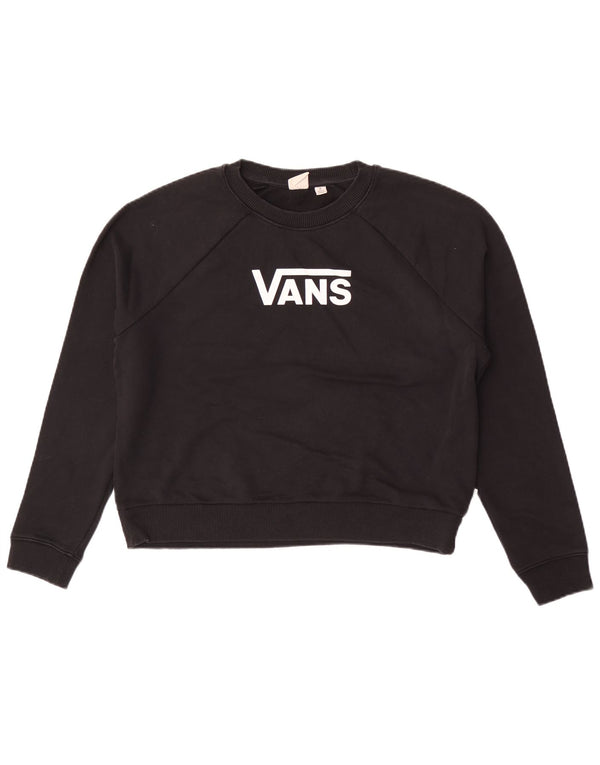 Damska bluza dresowa Vans Graphic UK 14, średnia czarna, bawełniana
