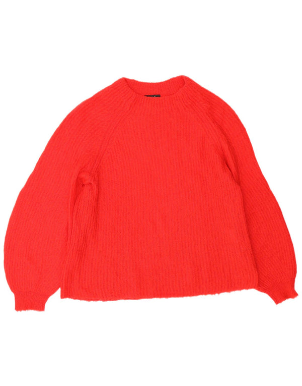 Damski sweter z okrągłym dekoltem Max & Co. UK 16, duży, czerwony