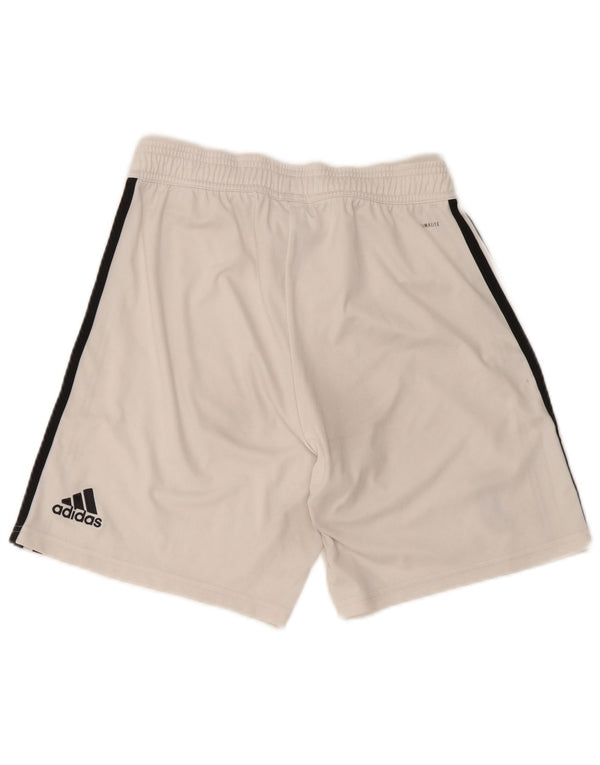 Męskie spodenki sportowe Adidas Juventus Juventus, małe, białe, poliestrowe