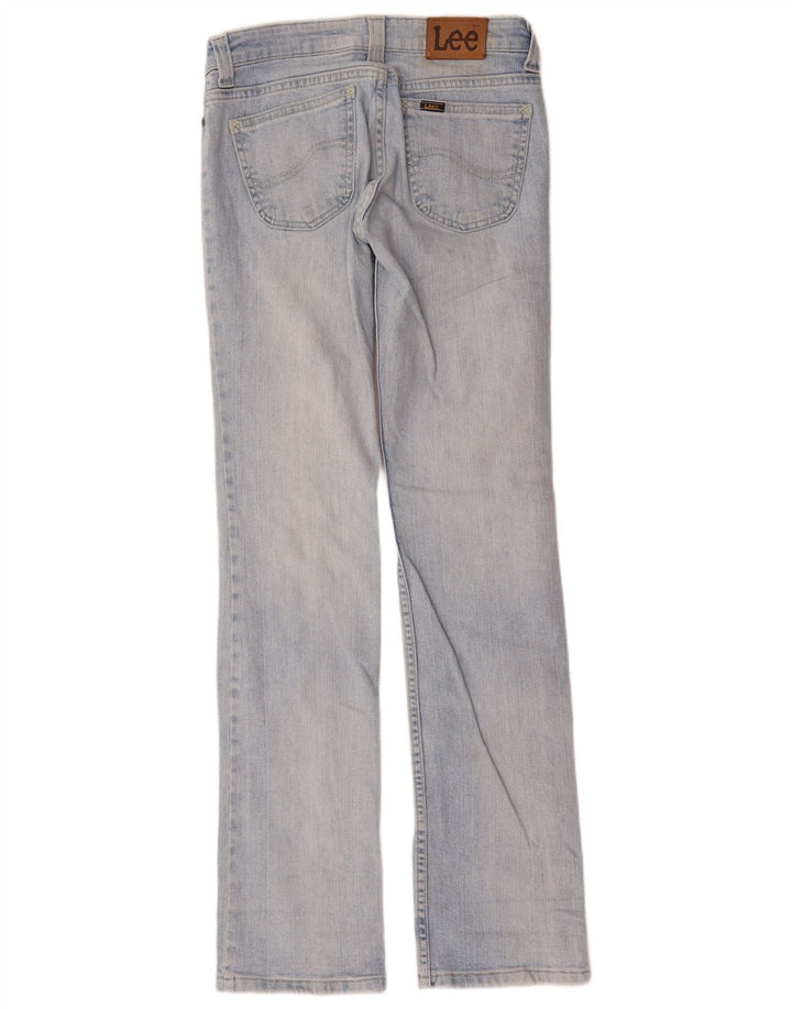Damskie jeansy Lee Maddox Slim W28 L33 Niebieskie bawełniane
