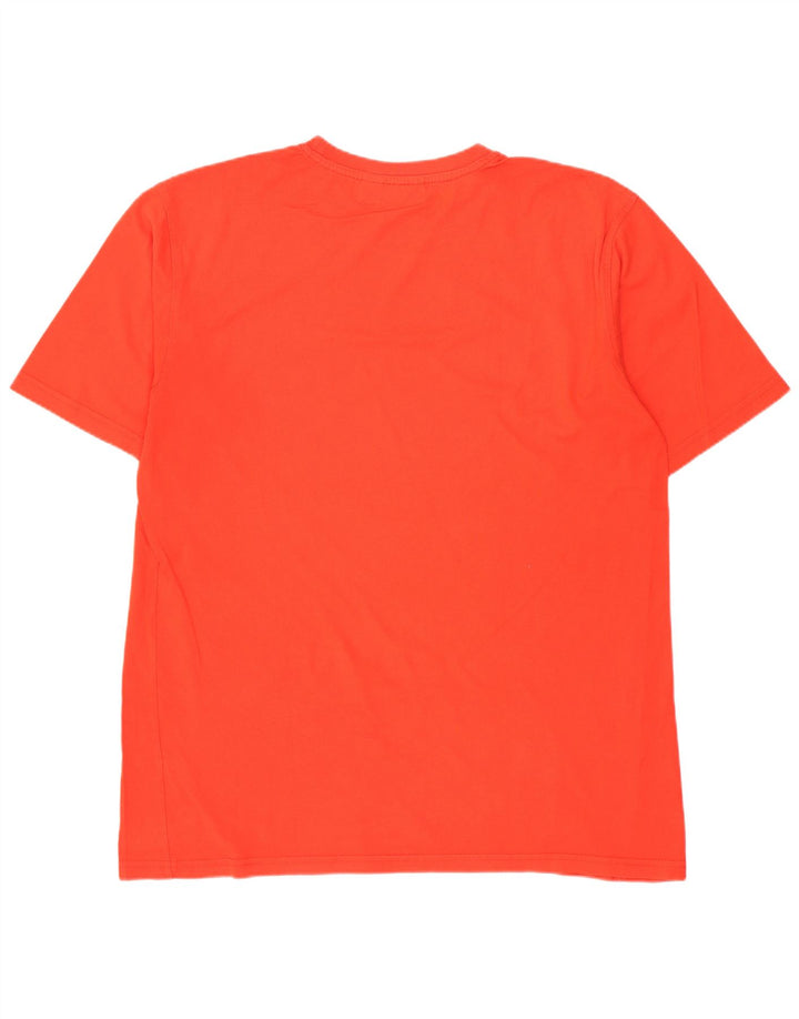 Męski T-shirt z grafiką Puma, średni czerwony