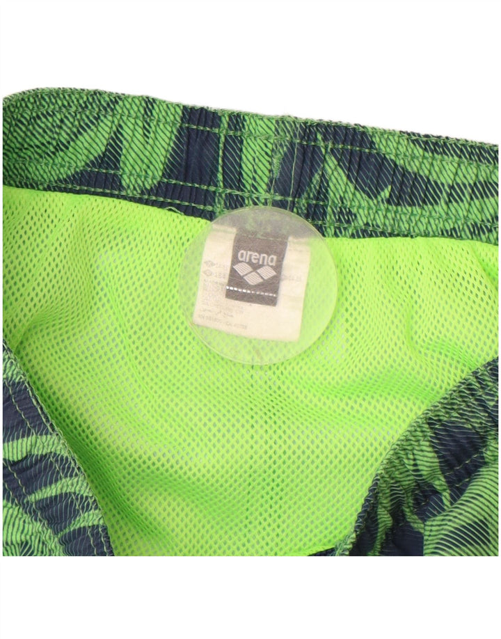 Chłopięce spodenki sportowe ARENA 14-15 lat, zielony, kwiatowy, poliester