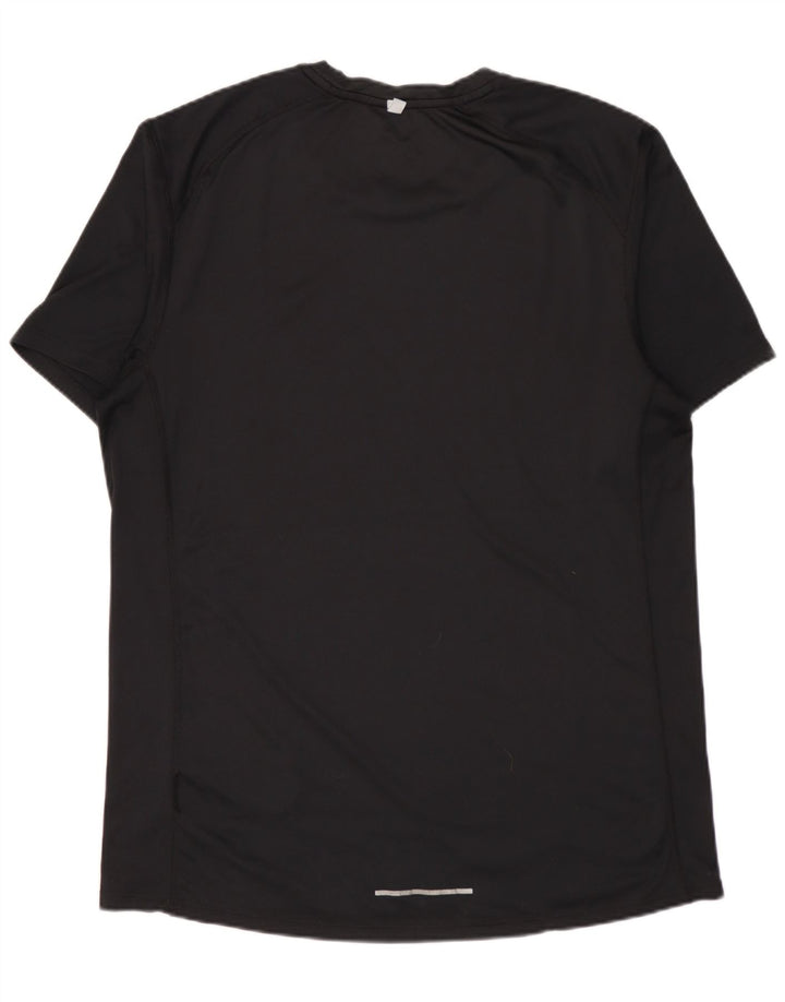 Męska koszulka Nike Dri Fit Top, średni czarny poliester