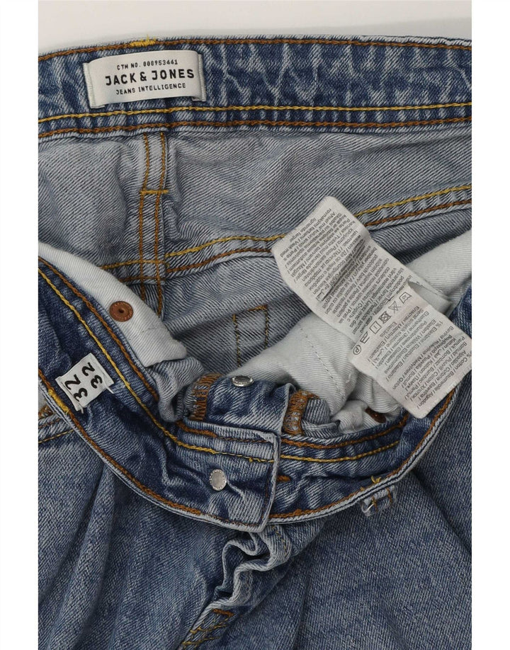 Męskie jeansy Jack & Jones Tim Slim W32 L32 Niebieskie bawełniane