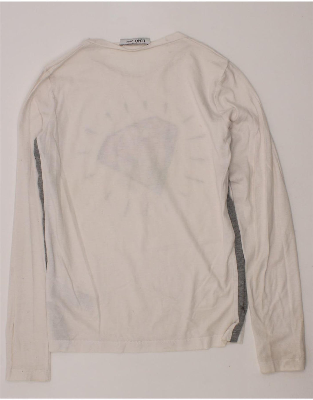 LIU JO JUNIOR Boys Graphic Top Long Sleeve 11-12 Years White Cotton Vintage Liu Jo junior and Second-Hand Liu Jo junior from Messina Hembry 