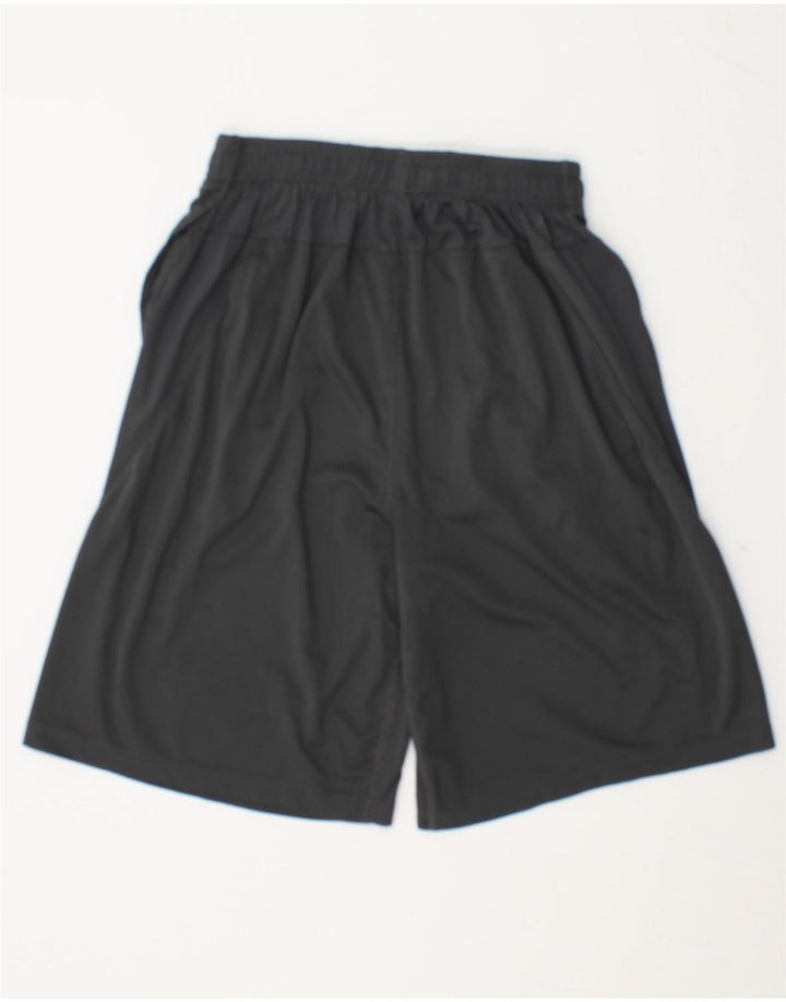 NIKE Mens Dri Fit Graphic Sport Shorts Small Grey Polyester Vintage Nike and Second-Hand Nike from Messina Hembry 