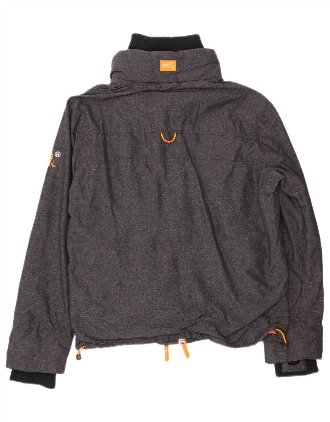 Męska kurtka wiatrówka Superdry UK 42 XL, szary nylon