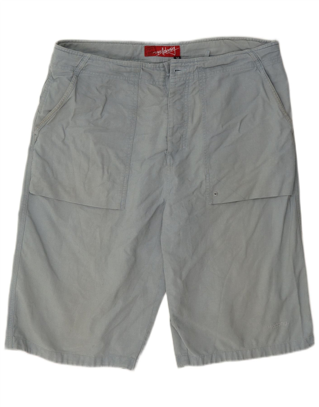 Męskie spodenki Chino Billabong W36, duże, niebieskie, bawełniane