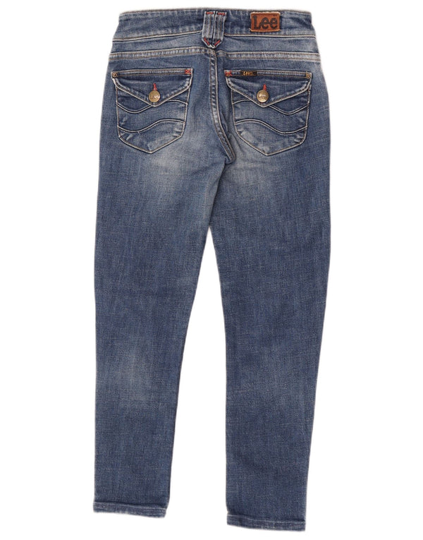Dziewczęce jeansy Skinny Lee 9-10 lat W24 L25 Niebieskie