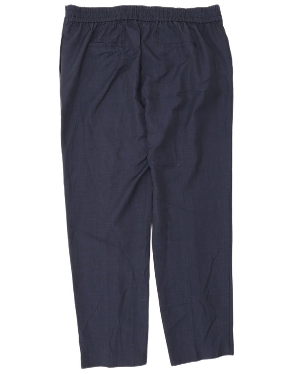 Spodnie damskie Marks & Spencer Straight Chino UK 18 XL W36 L30 Granatowe