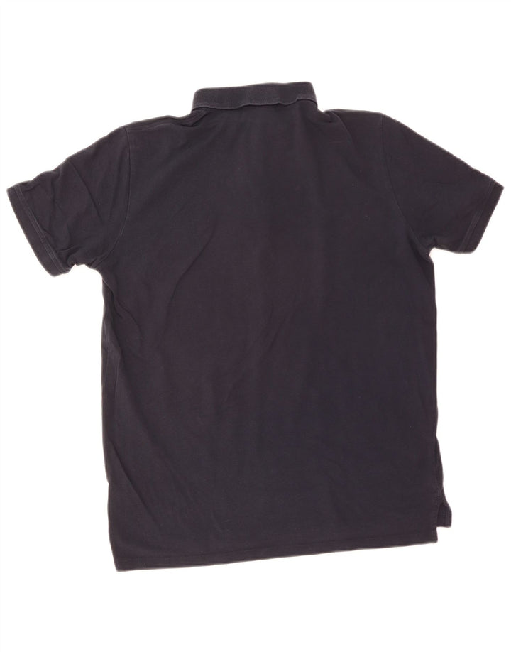 Męska koszulka polo Hugo Boss, duża, granatowa, bawełniana