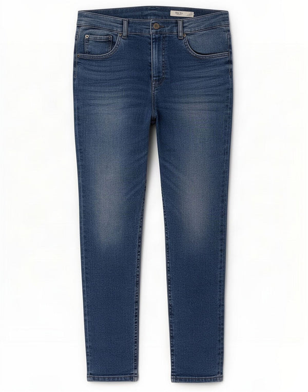 Marks & Spencer Womens The Ivy Crop Skinny Jeans UK 12 Medium W30 L25 Blue